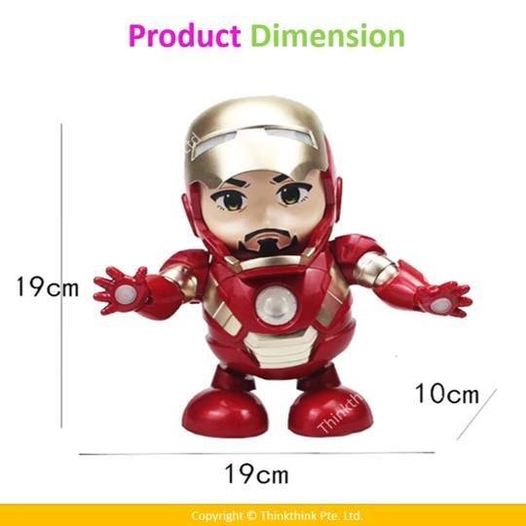 AVENGERS LEGACY OF IRON MAN DANCING ROBOT Think Think